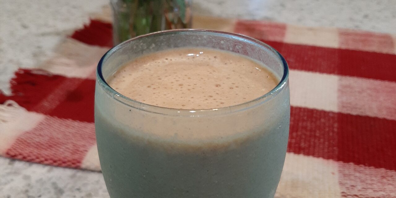 My New Healthier, High Protein Chocolate Milkshake