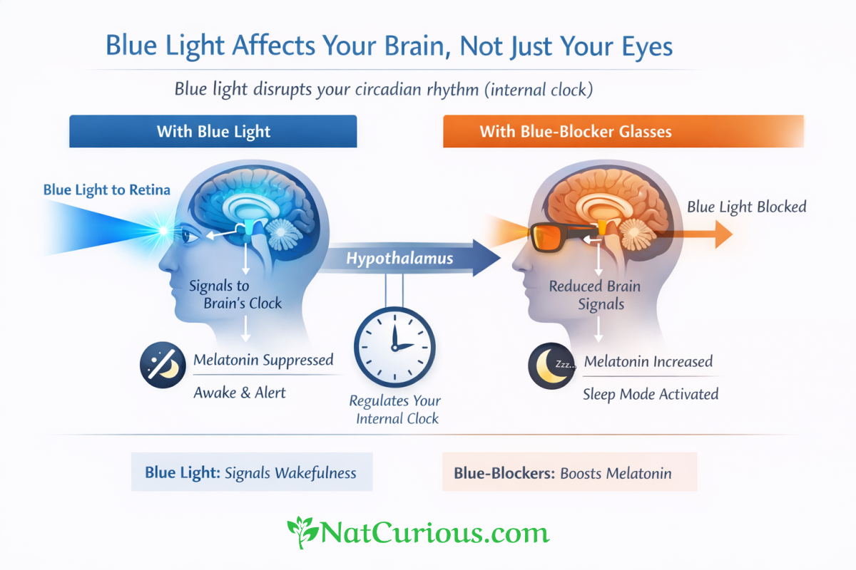How-Blue-Light-Affects-Your-Brain Infographic
