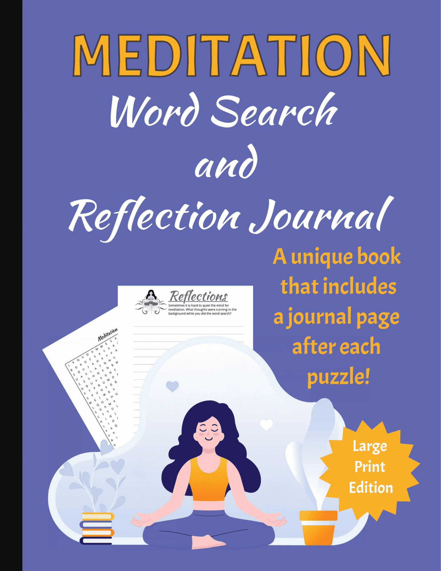 Meditation Word Search and Reflection Journal
